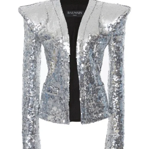 Balmain sequins blazer jacket - Picture 1 of 6